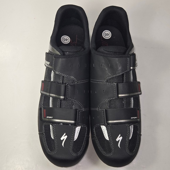 Specialized Sport MTB Mens Cycling Shoes Black Size EU 46 US 12.25 611E-4346 - Picture 2 of 12